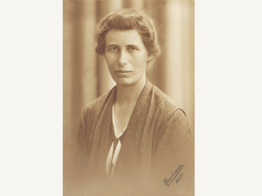 Inge Lehmann. Foto: Even Neuhausen 1932